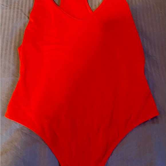 TNA large red thong bodysuit - Picture 2 of 9